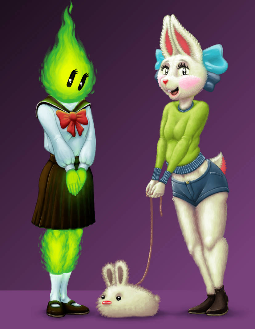 Fuku & BunBun (Undertale)